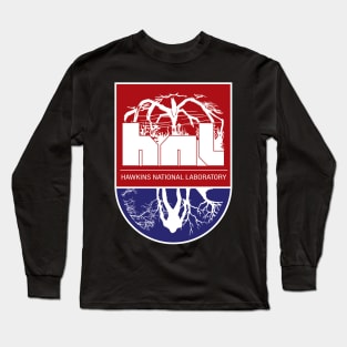 The Lab Upside Down Logo Design Long Sleeve T-Shirt